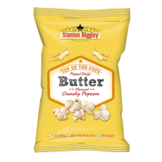 Stanton Biggley Butter Flavoured Crunchy Popcorn 90g